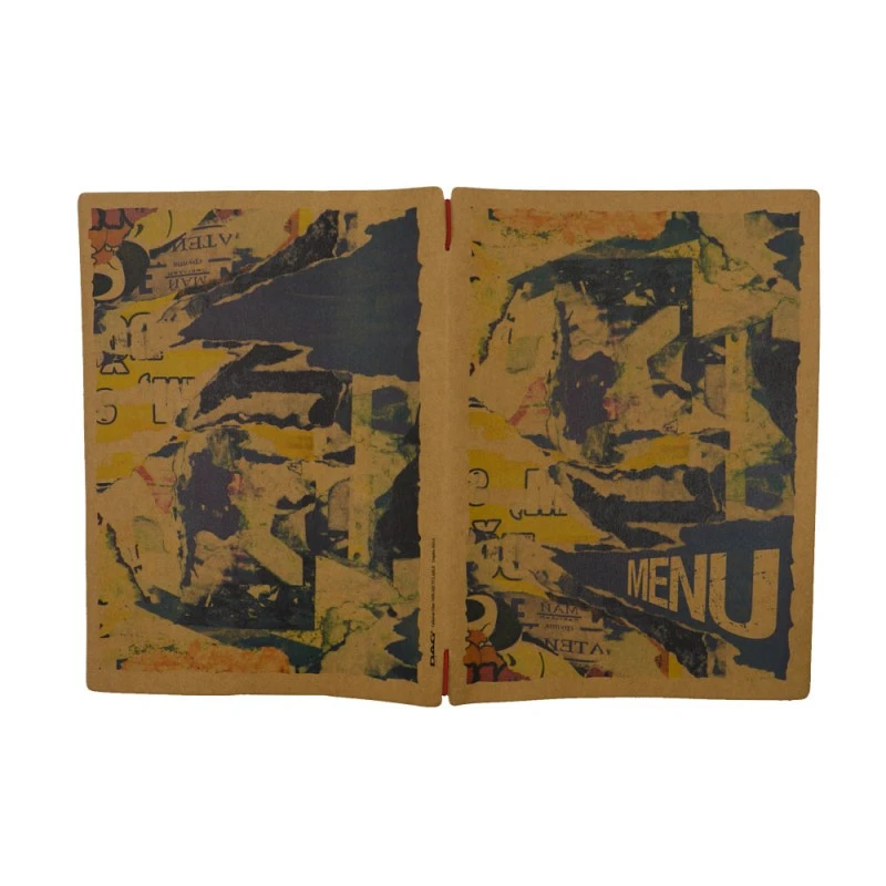 Lot 10 Protège-menus Souples Format A4 Couleur Naturel 1 Insert Modèle STREET ART - Dag Style 4 Lot 10 Protège-menus Souples Format A4 Couleur Naturel 1 Insert Modèle STREET ART - Dag Style – Image 4