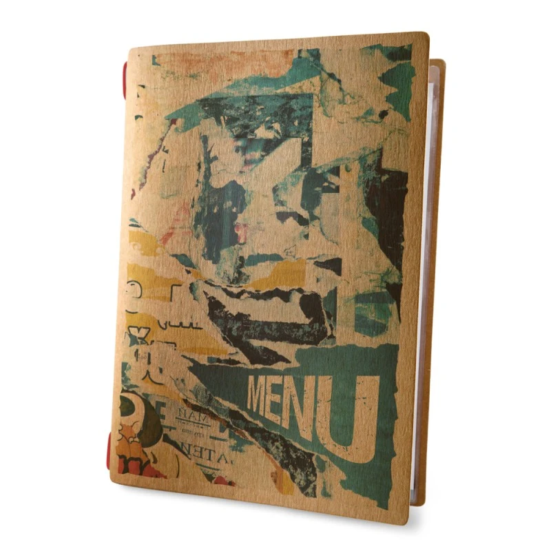 Lot 10 Protège-menus Souples Format A4 Couleur Naturel 1 Insert Modèle STREET ART - Dag Style 1 Lot 10 Protège-menus Souples Format A4 Couleur Naturel 1 Insert Modèle STREET ART - Dag Style