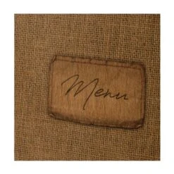 Lot 10 Protèges Menu Souples Format A4 Couleur Naturel 1 Insert Modèle COUNTRY - Dag Style -Déco Bistro Pas Cher Magasin lot 10 proteges menu souples format a4 couleur naturel 1 insert modele country dag style 2