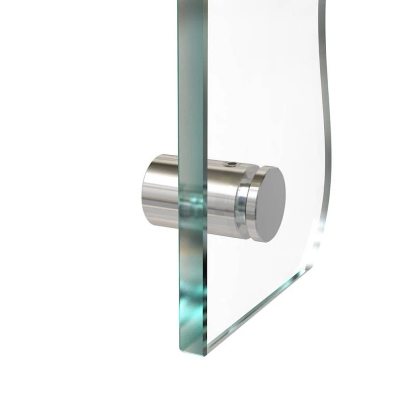 Lot 4 Entretoises Percées En Inox Poli Ø 13 Mm Projection 15 Mm - Fixation Murale De Plaque En Verre & Plexiglass 4 Lot 4 Entretoises Percées En Inox Poli Ø 13 Mm Projection 15 Mm - Fixation Murale De Plaque En Verre & Plexiglass – Image 4