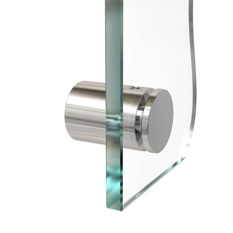 Lot 4 Entretoises Percées En Inox Poli Ø 18 Mm Projection 20 Mm - Fixation Murale De Plaque En Verre & Plexiglass 4 Lot 4 Entretoises Percées En Inox Poli Ø 18 Mm Projection 20 Mm - Fixation Murale De Plaque En Verre & Plexiglass – Image 4