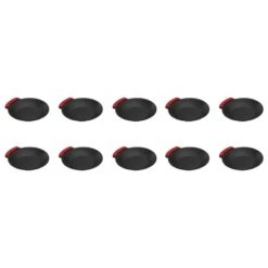 Lot De 10 Porte-additions à Clip Noir