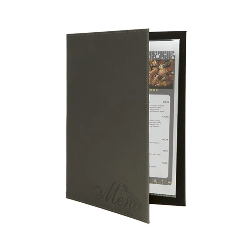Lot De 10 Protège Menu Design Velvet - Présentation Carte Des Menus Pour Hôtel Restaurant 3 Lot De 10 Protège Menu Design Velvet - Présentation Carte Des Menus Pour Hôtel Restaurant – Image 3