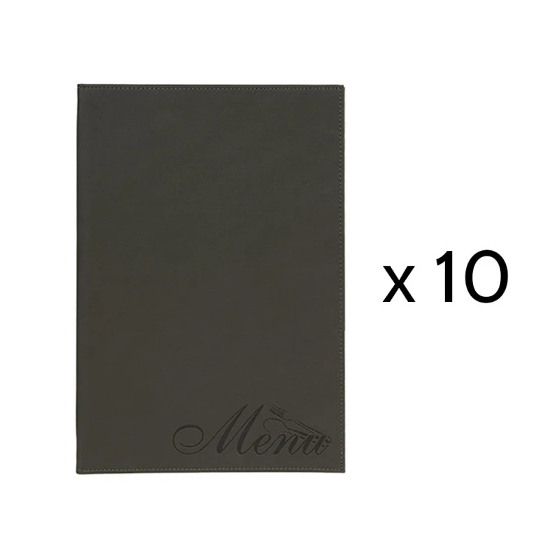 Lot De 10 Protège Menu Design Velvet - Présentation Carte Des Menus Pour Hôtel Restaurant 1 Lot De 10 Protège Menu Design Velvet - Présentation Carte Des Menus Pour Hôtel Restaurant