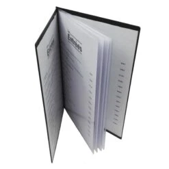 Lot De 10 Protège-menus Risto A4 Noir 11 Lot De 10 Protège-menus Risto A4 Noir -Déco Bistro Pas Cher Magasin lot de 10 protege menus risto a4 noir 5