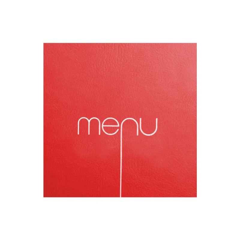 Lot De 10 Protège-menus Risto Couleur Rouge Format Carré 21 Cm X 21 Cm Pour Présentation Menus Hôtels - Restaurants 3 Lot De 10 Protège-menus Risto Couleur Rouge Format Carré 21 Cm X 21 Cm Pour Présentation Menus Hôtels - Restaurants – Image 3