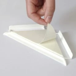 Lot De 2 Entretoises Invisibles Pour Fixation Murale De Cadres, Tableaux, Panneaux - Fissart 45° -Déco Bistro Pas Cher Magasin lot de 2 entretoises invisibles pour fixation murale de cadres tableaux panneaux fissart 45 2