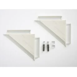 Lot De 2 Entretoises Invisibles Pour Fixation Murale De Cadres, Tableaux, Panneaux - Fissart 45°