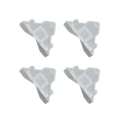 Lot De 4 Angles De Protection Transparents 3 Mm Pour Dibond, Miroir, Verre, Signalétique