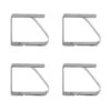 Lot De 4 Clips / Pinces Pour Nappe De Table En Inox