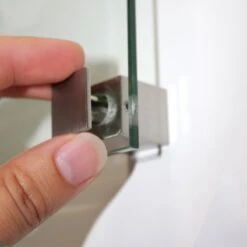 Lot De 4 Fixations Murales Entretoises Aspect INOX Modèle Carré 30x30mm Pour Fixation Signalétique - Fisso Cubix -Déco Bistro Pas Cher Magasin lot de 4 fixations murales entretoises aspect inox modele carre 30x30mm pour fixation signaletique fisso cubix 5