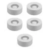 Lot De 5 Cendriers Extérieurs BLANCS Anti-vent Diamètre 10 Cm - Accessoires Bar Restaurant Hôtel