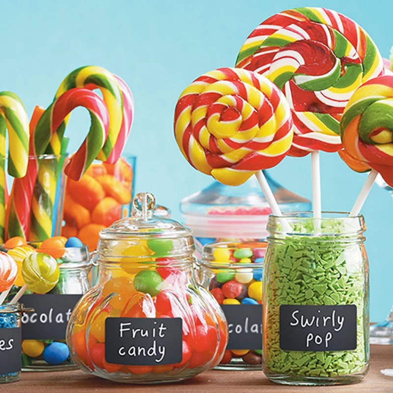 Lot De 8 étiquettes Ardoises Adhésives - Forme Rectangle 3 Lot De 8 étiquettes Ardoises Adhésives - Forme Rectangle – Image 3