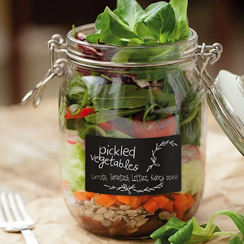 Lot De 8 étiquettes Ardoises Adhésives - Forme Rectangle 4 Lot De 8 étiquettes Ardoises Adhésives - Forme Rectangle – Image 4