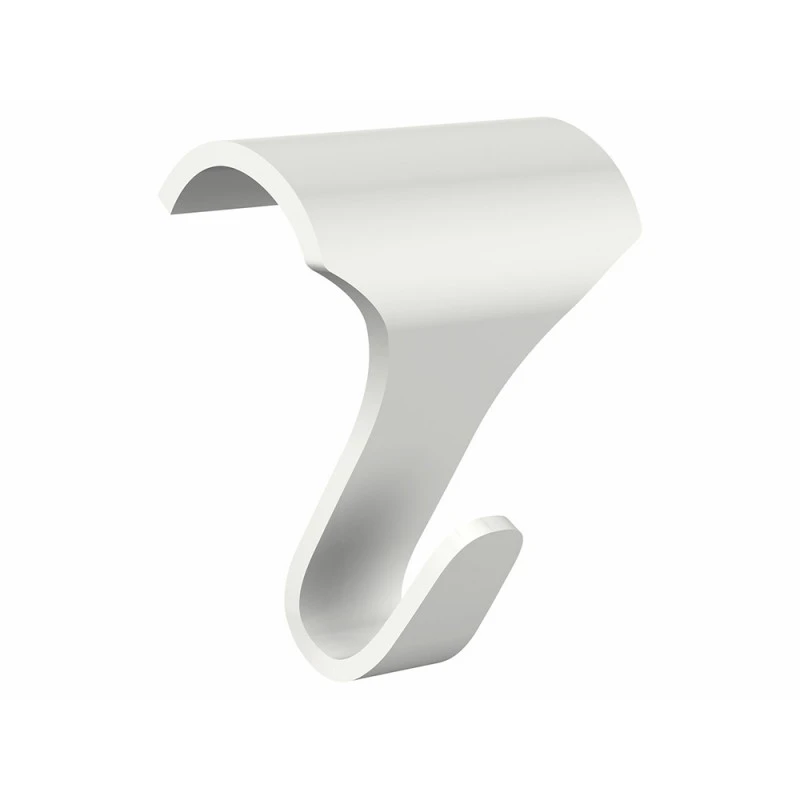 Pack 10 Crochets Couleur Blanc Galerie Pour Cimaise En Bois - Charge 20 Kg 1 Pack 10 Crochets Couleur Blanc Galerie Pour Cimaise En Bois - Charge 20 Kg