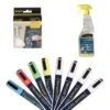 Pack Feutres Craie Effaçables 2-6 Mm Pour Décoration Ardoises Menu, Vitrine - Hôtel, Restaurant, Magasin