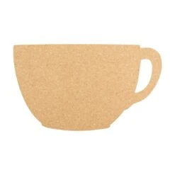 Panneau En Liège Pense-bête à Personnaliser Fixation Murale Pour Décoration Cuisine Salon - Modèle Tasse -Déco Bistro Pas Cher Magasin panneau en liege pense bete a personnaliser fixation murale pour decoration cuisine salon modele tasse 2