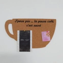 Panneau En Liège Pense-bête à Personnaliser Fixation Murale Pour Décoration Cuisine Salon - Modèle Tasse -Déco Bistro Pas Cher Magasin panneau en liege pense bete a personnaliser fixation murale pour decoration cuisine salon modele tasse 5