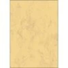 Sigel Papier Menu Créatif Marbré Jaune Sable