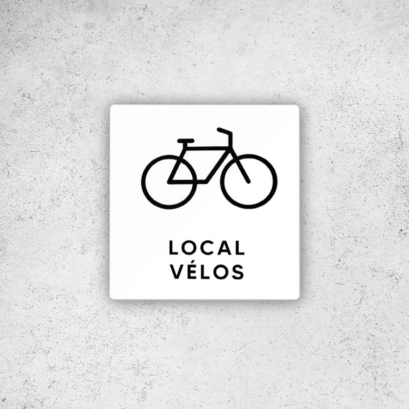 Pictogramme Panneau Signalétique Format 9 X 9 Cm En Plexi Picto Noir - Modèle Local Vélo 2 Pictogramme Panneau Signalétique Format 9 X 9 Cm En Plexi Picto Noir - Modèle Local Vélo – Image 2
