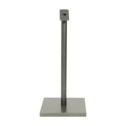 Pied Pour Porte-menu Modèle Gris Métallisé - Hauteur 95 Cm
