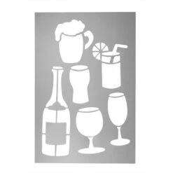 Pochoirs Ardoise 10 Pochoirs Ardoise -Déco Bistro Pas Cher Magasin pochoirs ardoise 4