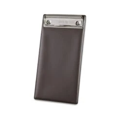 Porte-addition Clipboard Marron En PVC Gamme Risto