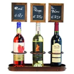 Porte-bouteilles Ardoise 8 Porte-bouteilles Ardoise -Déco Bistro Pas Cher Magasin porte bouteilles ardoise 2