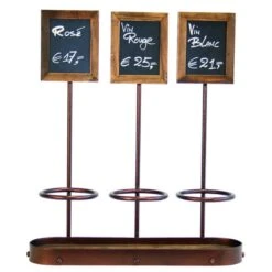 Porte-bouteilles Ardoise 9 Porte-bouteilles Ardoise -Déco Bistro Pas Cher Magasin porte bouteilles ardoise 3