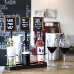 Porte-bouteilles Ardoise 11 Porte-bouteilles Ardoise -Déco Bistro Pas Cher Magasin porte bouteilles ardoise 5