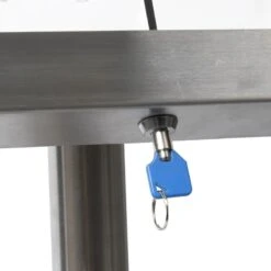 Porte-menu 4 X A4 Classic LED En Acier Inoxydable Avec Pied - Présentoir Menu Hôtel Restaurant -Déco Bistro Pas Cher Magasin porte menu 4 x a4 classic led en acier inoxydable avec pied presentoir menu hotel restaurant 3