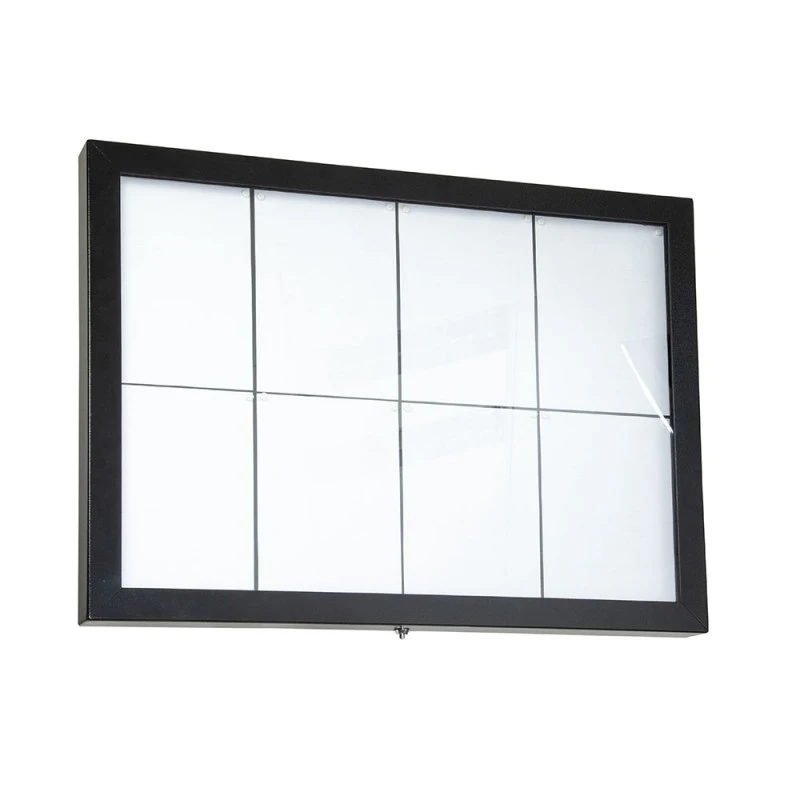 Porte Menu 8 X A4 Black Star XXL (éclairage LED) - Présentation Menu Hôtel Restaurant Extérieur 6 Porte Menu 8 X A4 Black Star XXL (éclairage LED) - Présentation Menu Hôtel Restaurant Extérieur – Image 6