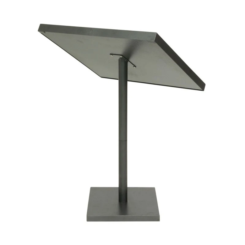 Porte-menu LED Gris Métallisé Format 6 X A4 Avec Pied Hauteur 95 Cm - Présentoir Menu Hôtel Restaurant 4 Porte-menu LED Gris Métallisé Format 6 X A4 Avec Pied Hauteur 95 Cm - Présentoir Menu Hôtel Restaurant – Image 4