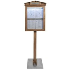 Porte-Menu Led Rustic -Déco Bistro Pas Cher Magasin porte menu led rustic 1