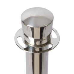 Poteau Accueil Classic Acier Inoxydable Chromé -Déco Bistro Pas Cher Magasin poteau accueil classic acier inoxydable chrome 2