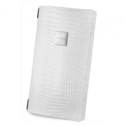 Protège Menu 4RE Fashion Blanc Aspect Crocodile