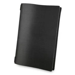 Protège Menu A4 Noir Aspect Lisse