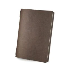 Protège Menu écologique Format A5 GOLFO Couleur Marron En Fibres De Cellulose - 2 Inserts Inclus