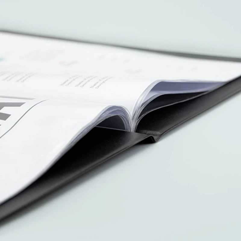 Protège Menu En PVC Modèle Essential Format A5 Couleur Noir - Présentation Menu Restaurant 6 Protège Menu En PVC Modèle Essential Format A5 Couleur Noir - Présentation Menu Restaurant – Image 6