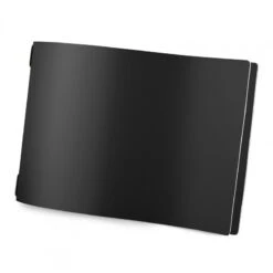 Protège Menu Format A4 Modèle HORIZONTAL Couleur Noir Aspect Lisse - 2 Inserts Inclus