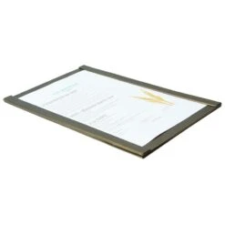 Protège-menu Magnétique A4 Marron 6 Protège-menu Magnétique A4 Marron -Déco Bistro Pas Cher Magasin protege menu magnetique a4 marron 2