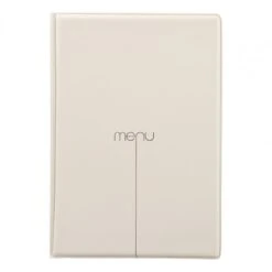 Protège-menu Risto A4 Beige