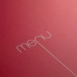 Protège-menu Risto A5 Rouge -Déco Bistro Pas Cher Magasin protege menu risto a5 rouge 1