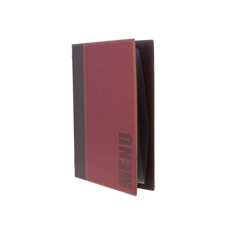 Protège-menu Tendance Format A5 Couleur Bordeaux - Porte Menu Hôtel Restaurant - Securit 1 Protège-menu Tendance Format A5 Couleur Bordeaux - Porte Menu Hôtel Restaurant - Securit