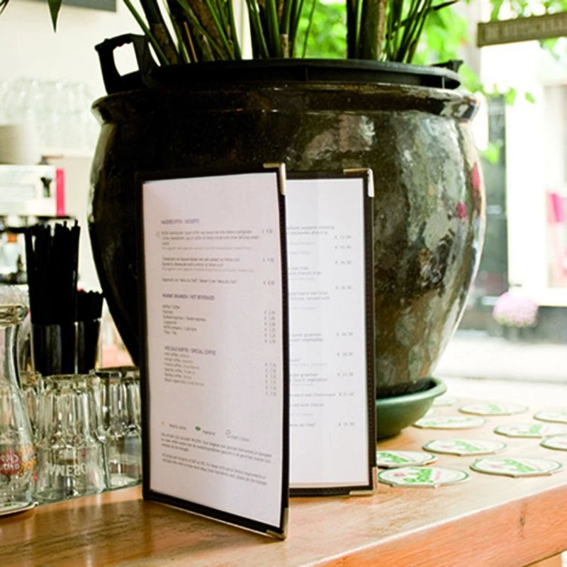 Protège-menus A4 Crystal 4 Pages 2 Protège-menus A4 Crystal 4 Pages – Image 2