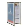 Protège-menus A4 Crystal 4 Pages