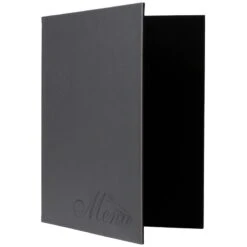 Protège-menus A4 Design Velvet -Déco Bistro Pas Cher Magasin protege menus a4 design wood 6