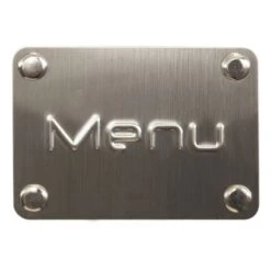 Protège-menus Rio Orange 6 Protège-menus Rio Orange -Déco Bistro Pas Cher Magasin protege menus rio orange 2