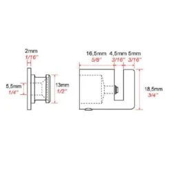 Set De 4 Fixation Murale Fendue FIXF1 7 Set De 4 Fixation Murale Fendue FIXF1 -Déco Bistro Pas Cher Magasin set de 4 fixation murale fendue fixf1 3