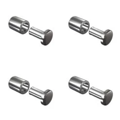 Set De 4 Fixation Murale Percée FIXP2 -Déco Bistro Pas Cher Magasin set de 4 fixation murale percee fixp2 3